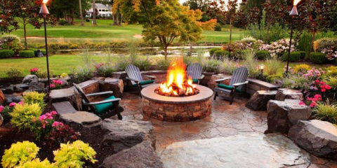 Krajina design oblasti země na podzim: 100 krásných nápadů